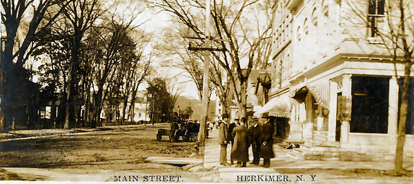 Main Street, Herkimer, NY - 1900's