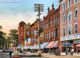 Main Street, Herkimer, NY - 1900's